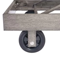 Montrose Aluminium Outdoor Sun Lounger Set, Brushed Silver Oak -Garden Store OD ALU2 WGREY SUNLG detail3 63f26d06 5c49 412a 83c7 b086a5241974