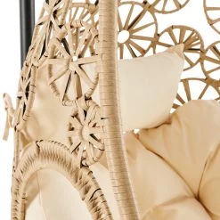 Daisy Floral Pattern Indoor Outdoor Hanging Chair 20 Daisy Floral Pattern Indoor Outdoor Hanging Chair -Garden Store OD HC 013 detail3