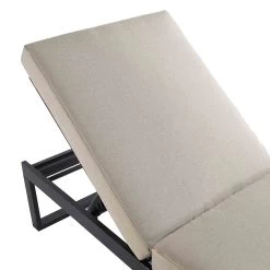 Albany Aluminium Sun Lounger, Taupe -Garden Store OD SLG 155 TAUPE detail1