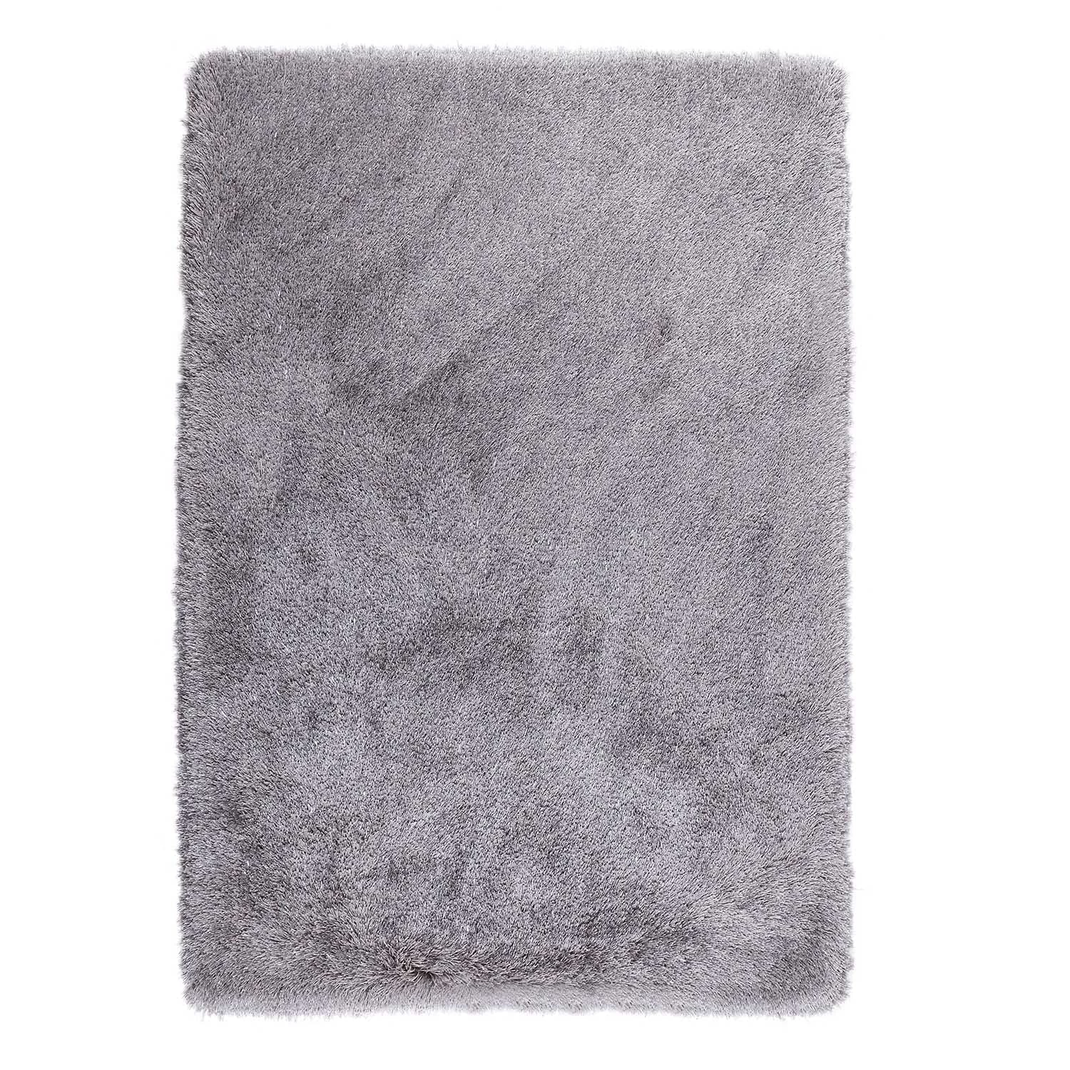 Silver Tufted Shaggy Rug 200 X 290 Cm 4 Silver Tufted Shaggy Rug 200 X 290 Cm - Image 2