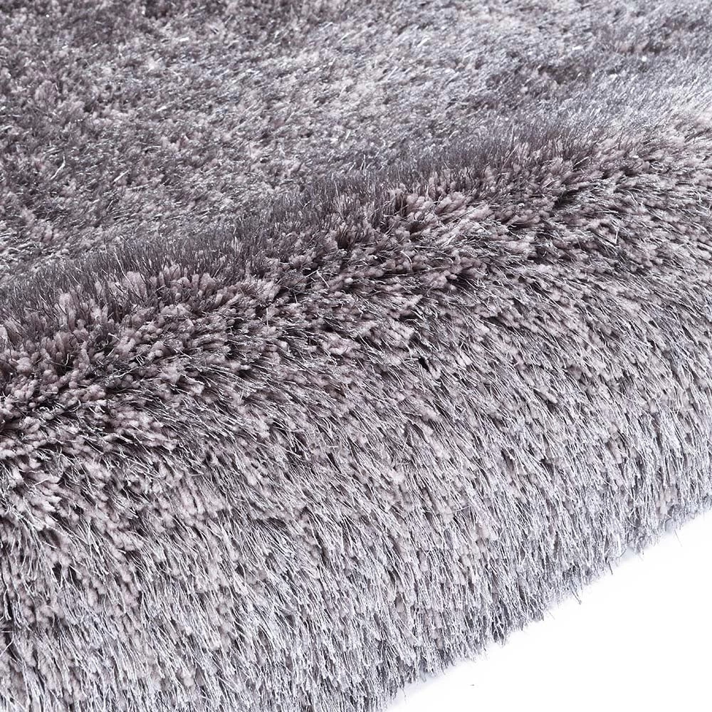 Silver Tufted Shaggy Rug 200 X 290 Cm 5 Silver Tufted Shaggy Rug 200 X 290 Cm - Image 3