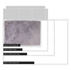 Silver Tufted Shaggy Rug 160 X 230 Cm 14 Silver Tufted Shaggy Rug 160 X 230 Cm -Garden Store Silver Tufted a651e3e4 c2fc 46c6 9325 365ce198c4fb
