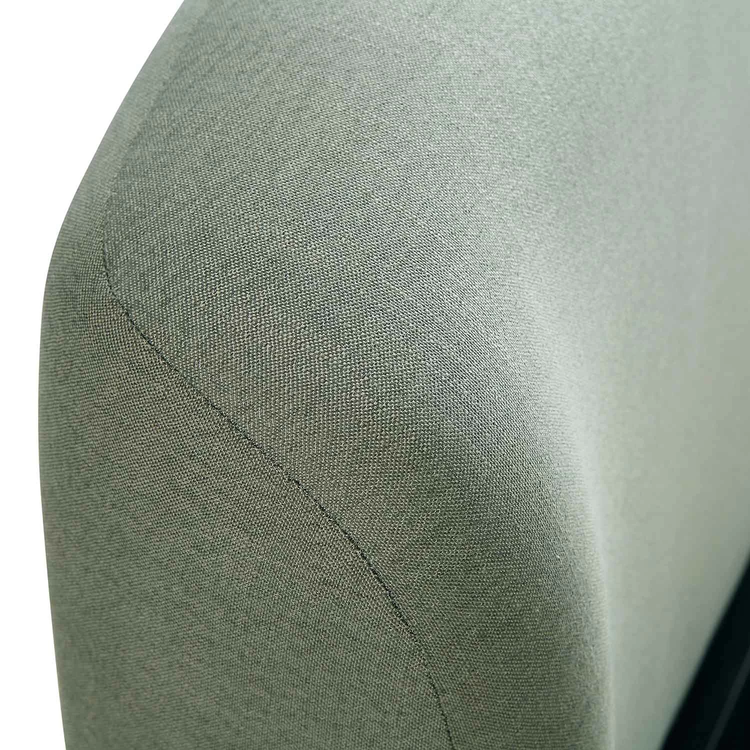 Constance Winged Headboard Ottoman Storage Bed, Olive Linen 17 Constance Winged Headboard Ottoman Storage Bed, Olive Linen - Image 15