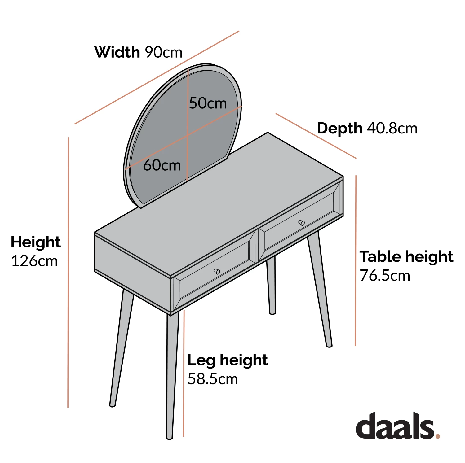 Frances Woven Rattan Dressing Table With Mirror, Mint 6 Frances Woven Rattan Dressing Table With Mirror, Mint - Image 4