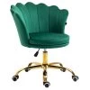 Hepburn Scalloped Swivel Chair (Green Velvet) -Garden Store e2ef895e 513a 44f7 8a71 ab9d17ad9d95