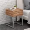 Nash Bedside Table In Walnut -Garden Store e8cba575 a1e0 48ff 95b2 f9337e788c3a